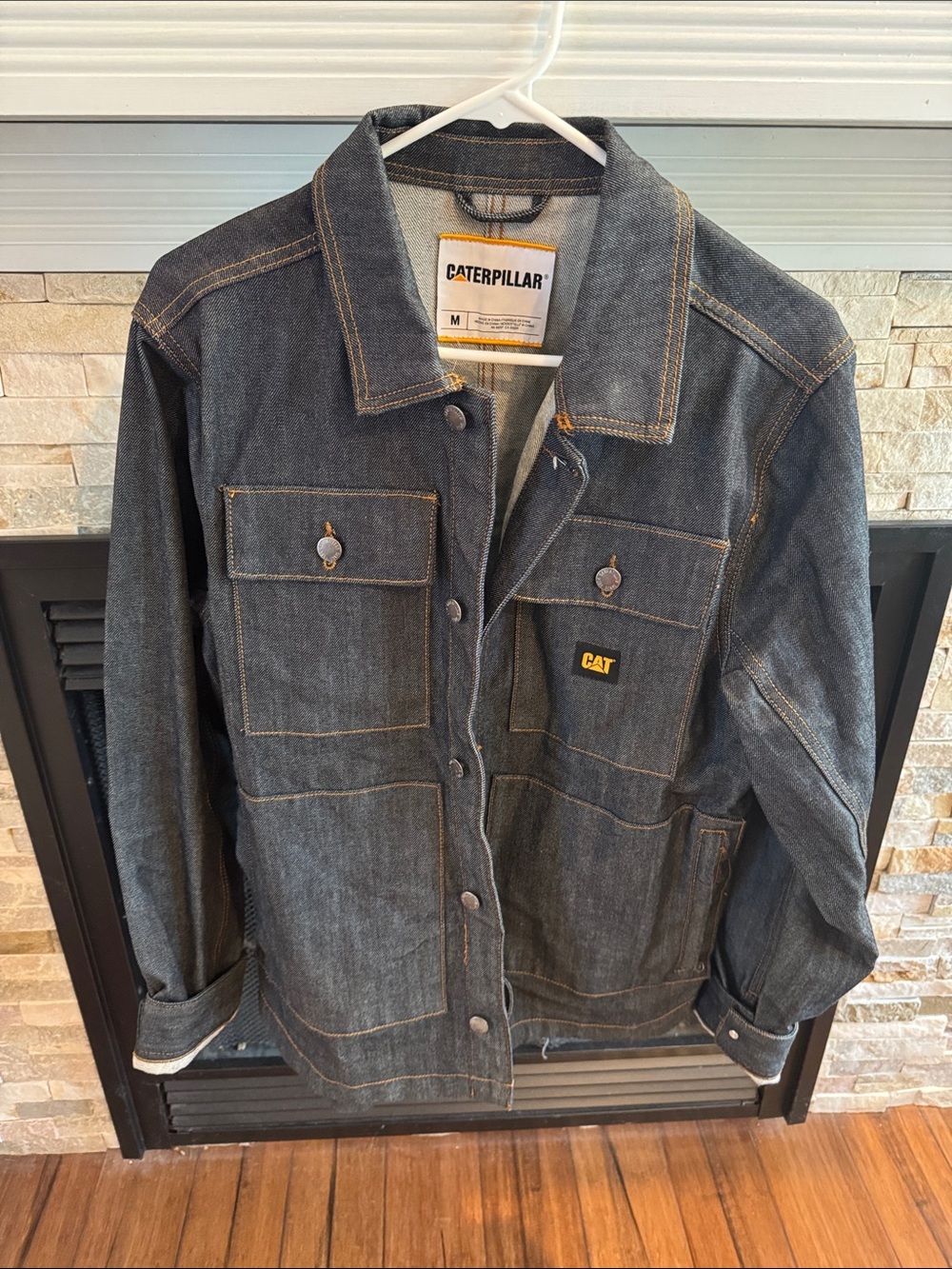 Caterpillar Men's Dark Denim Jacket